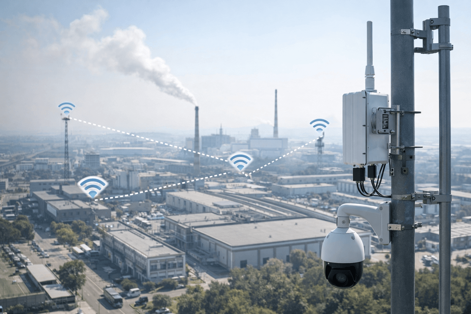 Wireless Network Deployment for Industrial Park